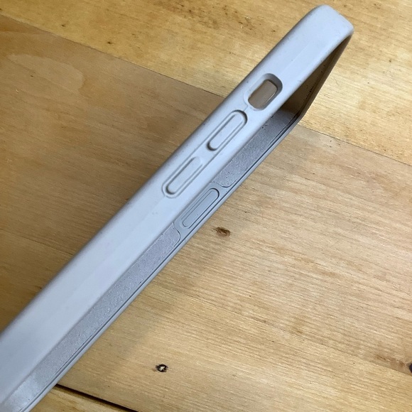 Gray Slim Protective Silicone Case for iPhone 13 - Picture 4 of 6